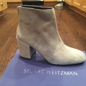 Stuart Weitzman Authentic Suede Booties